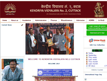 Tablet Screenshot of kv2cuttack.org